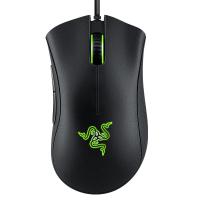 雷蛇 Razer 炼狱蝰蛇鼠标标准版 黑色新版 人体工程学 侧键 6400DPI 电竞游戏 6400DPI