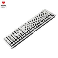 黑峡谷HyekuX5 有线/无线2.4G双模机械键盘 108键PBT键帽 凯华BOX新轴 黑森林慕斯 天空蓝轴